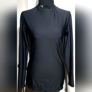 Under Armour Base Layer Compression Mock Neck Ladies Size L